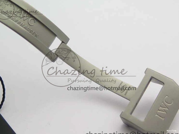 MIROTIME 0815 Big Pilot Real PR IW502001 Real Ceramic ZF 1:1 Best Edition On Black Calfskin Strap A51111 V Seasonal 7227